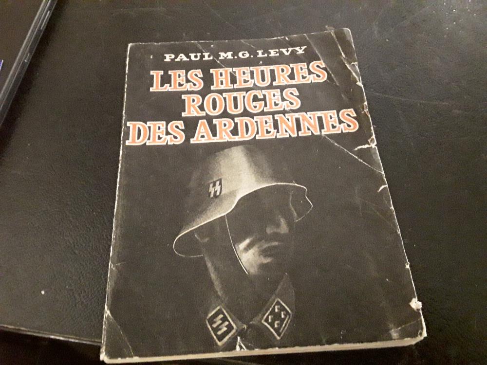 LIVRE LES HEURES ROUGES DES ARDENNES 1946