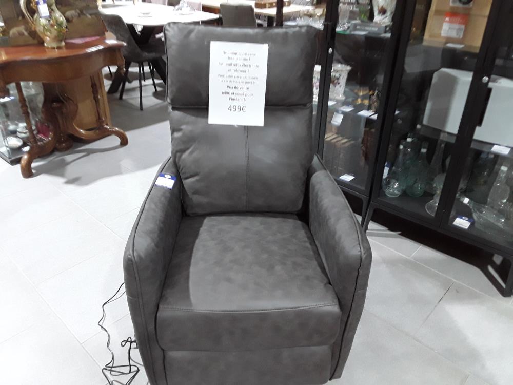 RELAX RELEVEUR ÉLECTRIQUE FINITION ANTHRACITE 