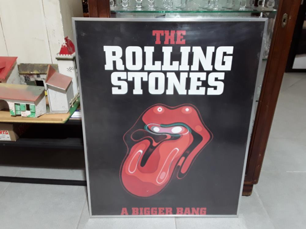 AFFICHE THE ROLLING STONES À BIGGER BANG 
