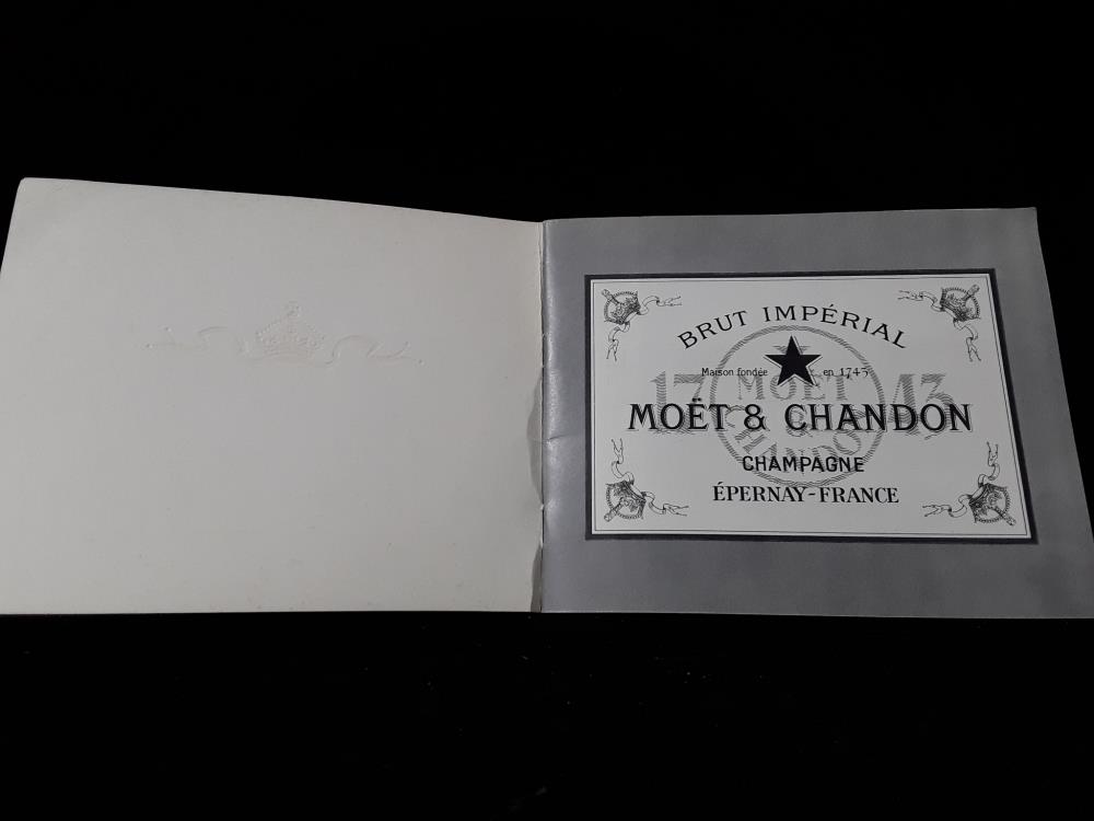 CATALOGUE MOET & CHANDON DECO 
