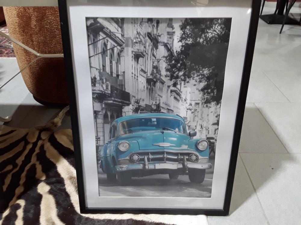 CADRE PHOTO VOITURE DECO