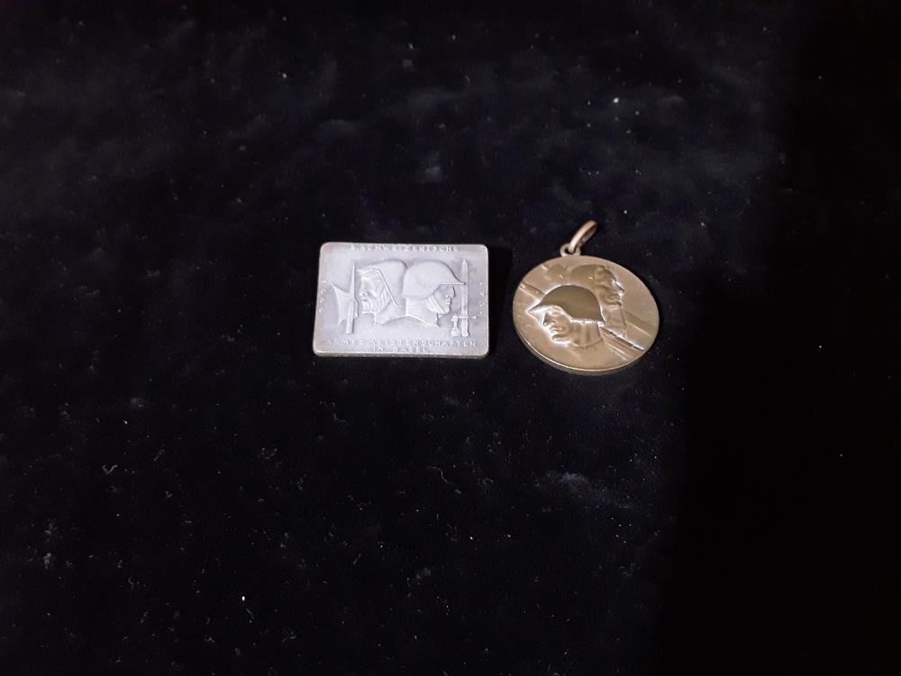 MEDAILLE DÉCORATION SUISSE 1945 