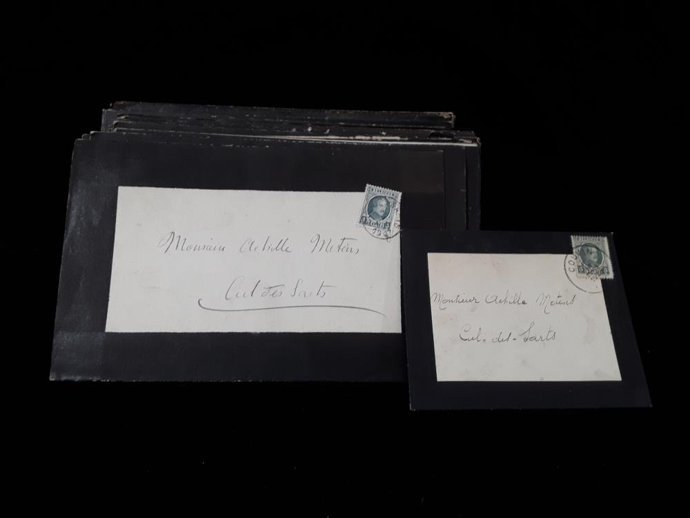 LOT DE CARTES DE DÉCÈS 