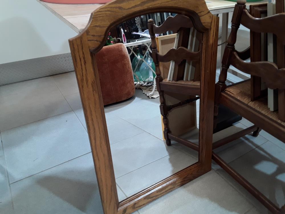 MIROIR EN BOIS DECO