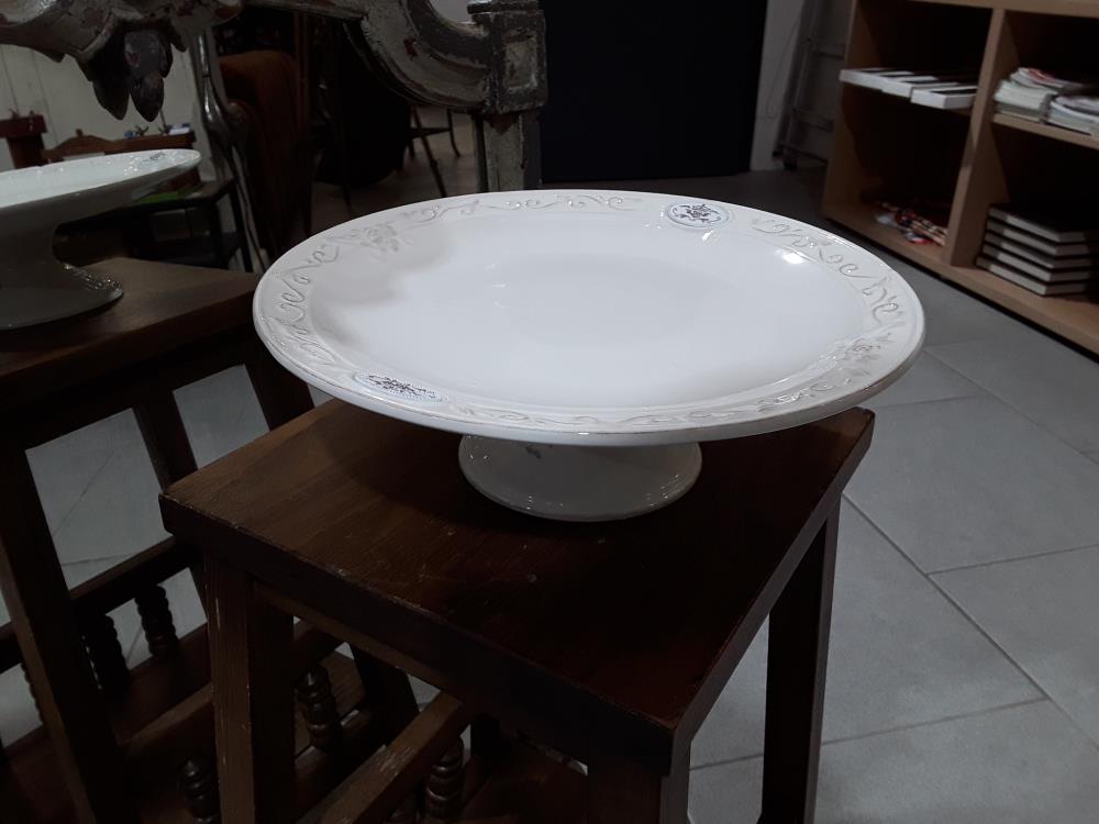 PRÉSENTOIR À GÂTEAU EN PORCELAINE 