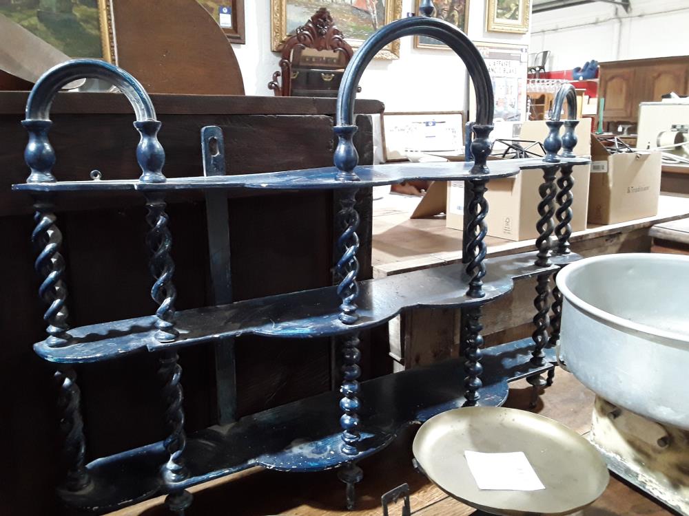 ÉTAGÈRE EN BOIS 19EME 