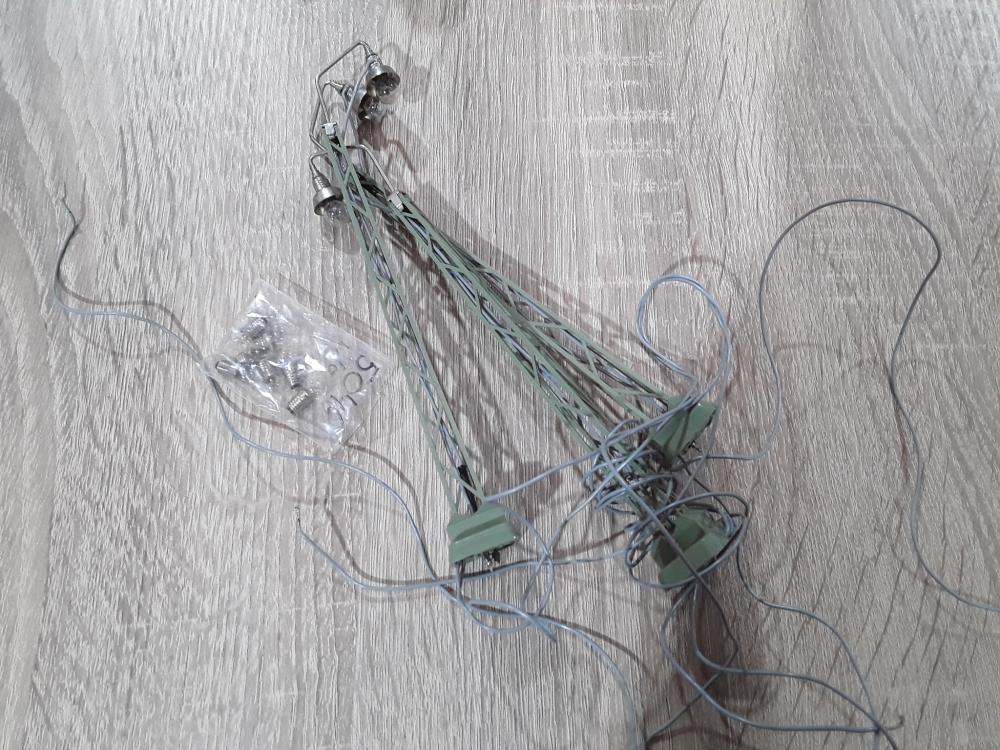 SERIE D ECLAIRAGE MARKLIN + AMPOULE 