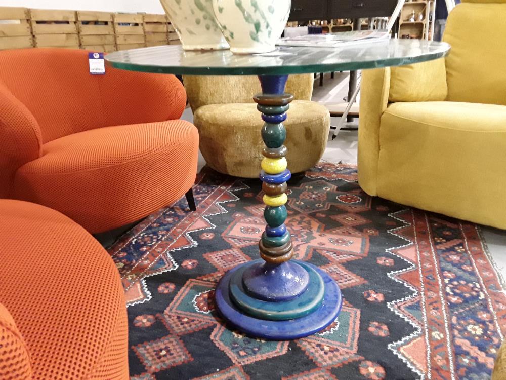 TABLE DESIGN MEMPHIS MILANO ANNEE 80