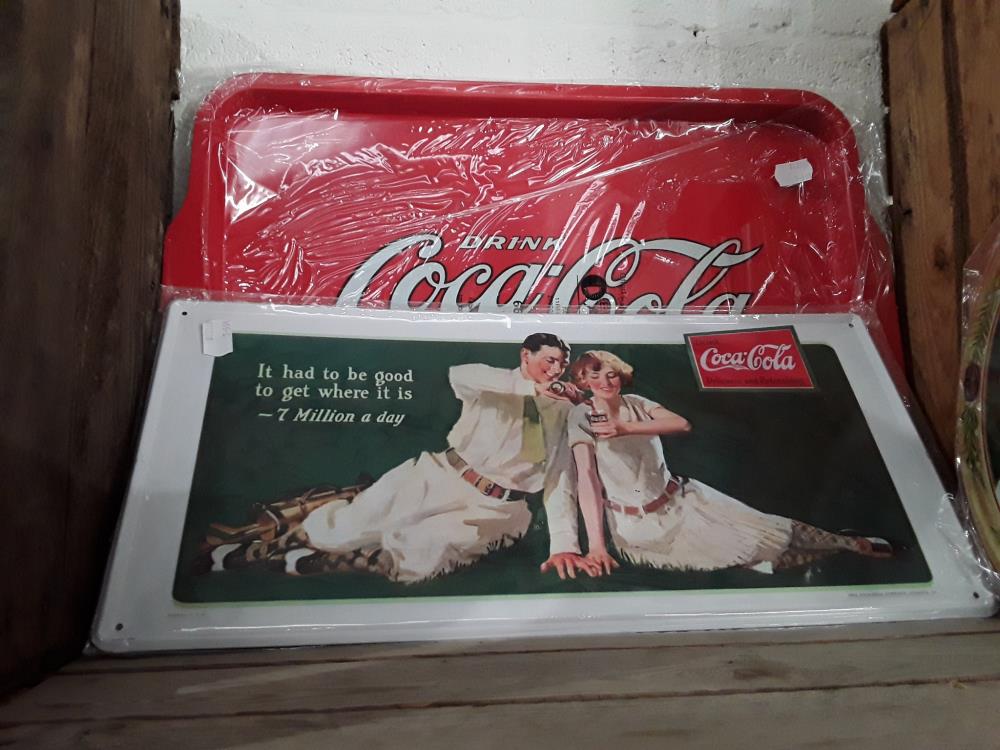PLAQUE DECO COCA  GM