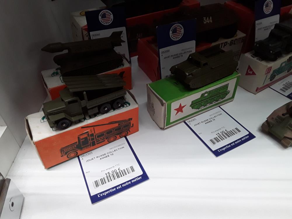 JOUET RUSSE COLLECTION ANNEE 70