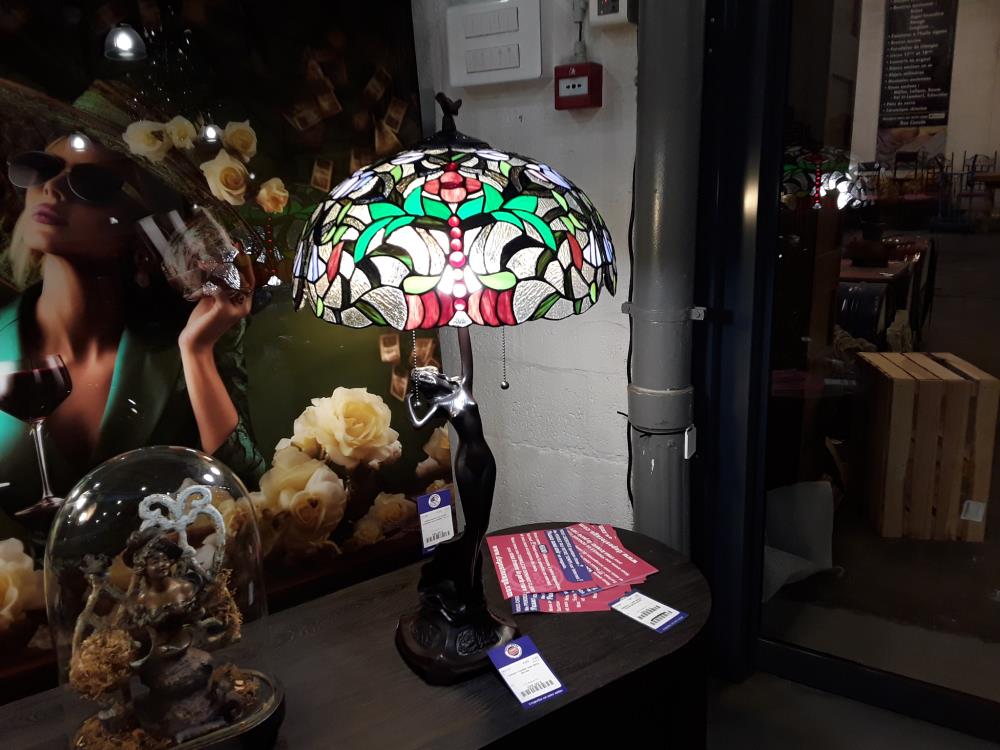 TIFFANY FEMME NUE DECO RETRO