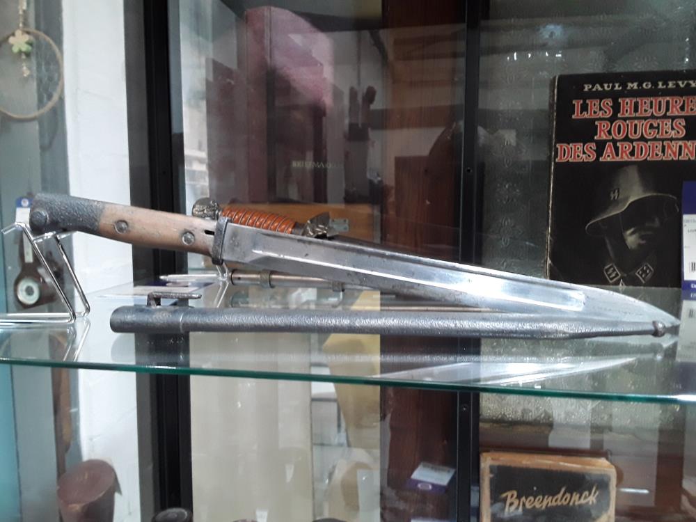 BAIONNETTE BELGE MODEL 1914 FABRICANT BAYART 