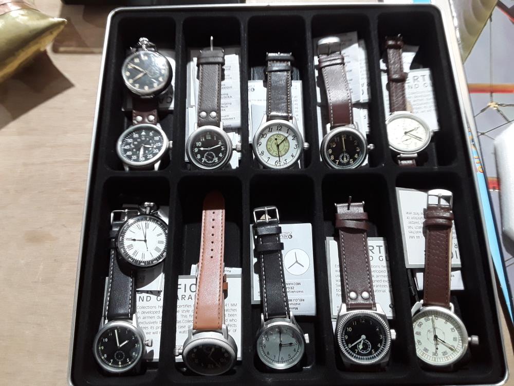 COLLECTION DE MONTRE PILOTE REPRO 