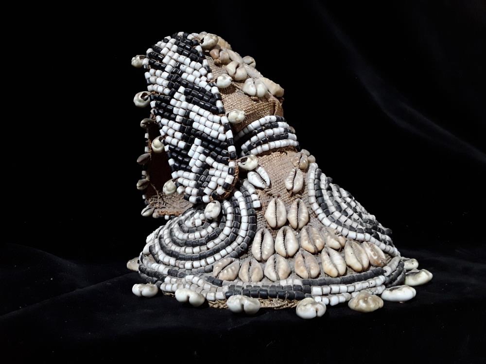 COUVRE-MASQUE HEAUME KUBA PROVENANCE CONGO DEBUT 20EME 