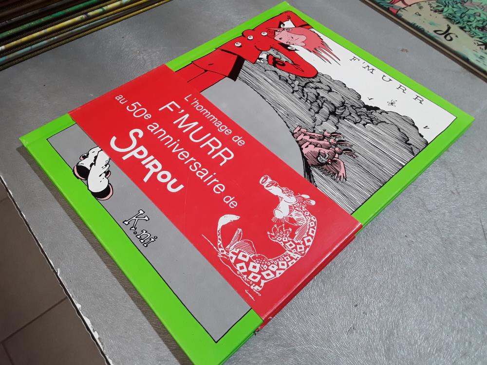 BD L HOMMAGE DE F'MURR AU 50E ANNIVERSAIRE DE SPIROU 