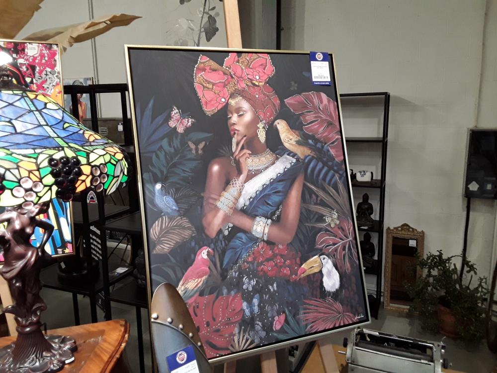 TOILE ENCADRÉE 60/80-FDS REF 033235 