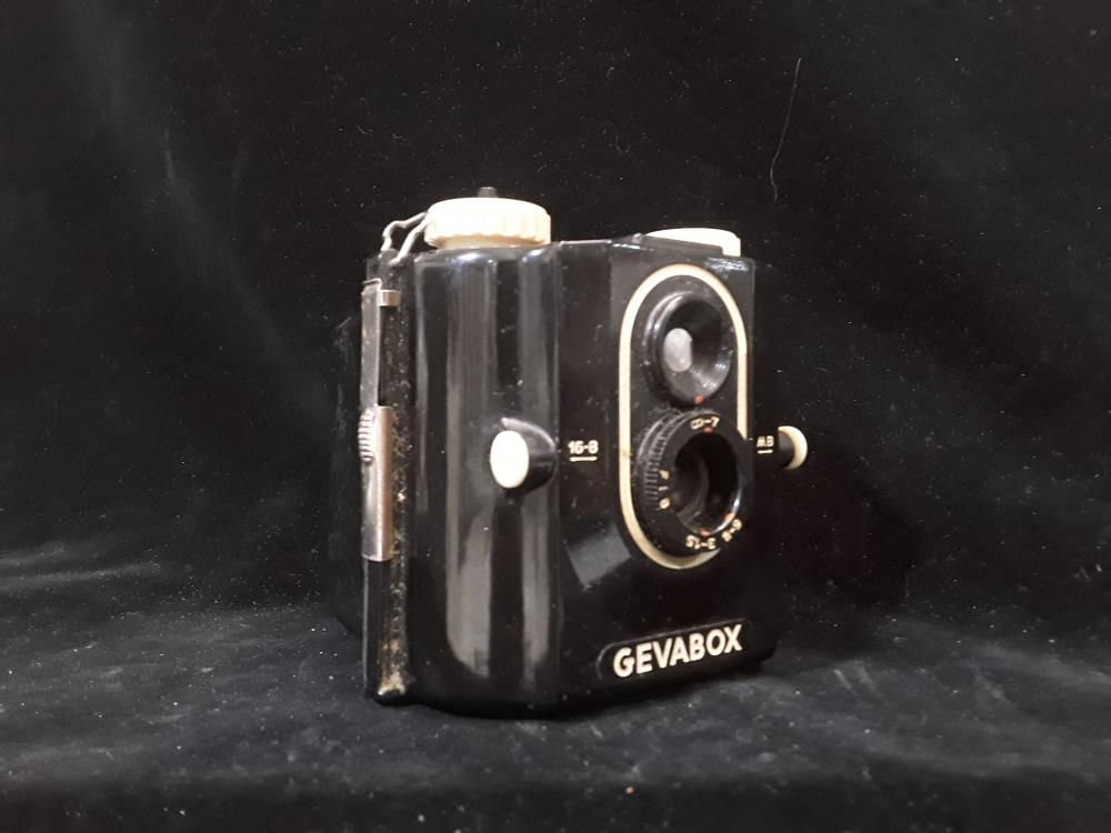 APPAREIL PHOTO GEVABOX 1950 6X6 BAKELITE 