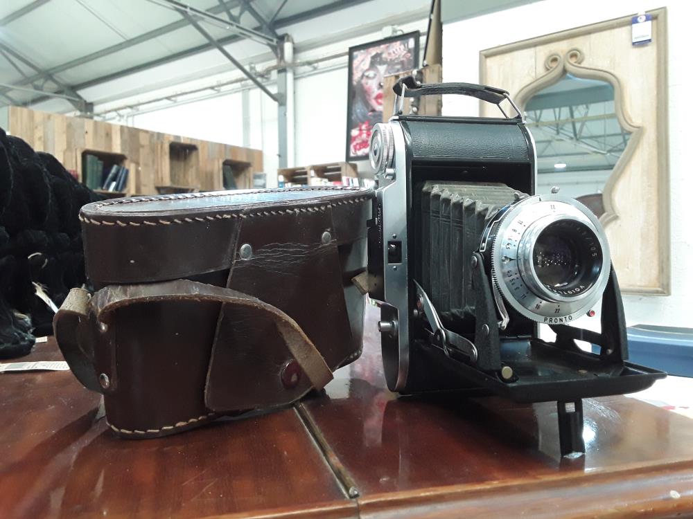 APPAREIL PHOTO SOUFFLET VOIGTLANDER OBJECTIF VASKAR 4.5 