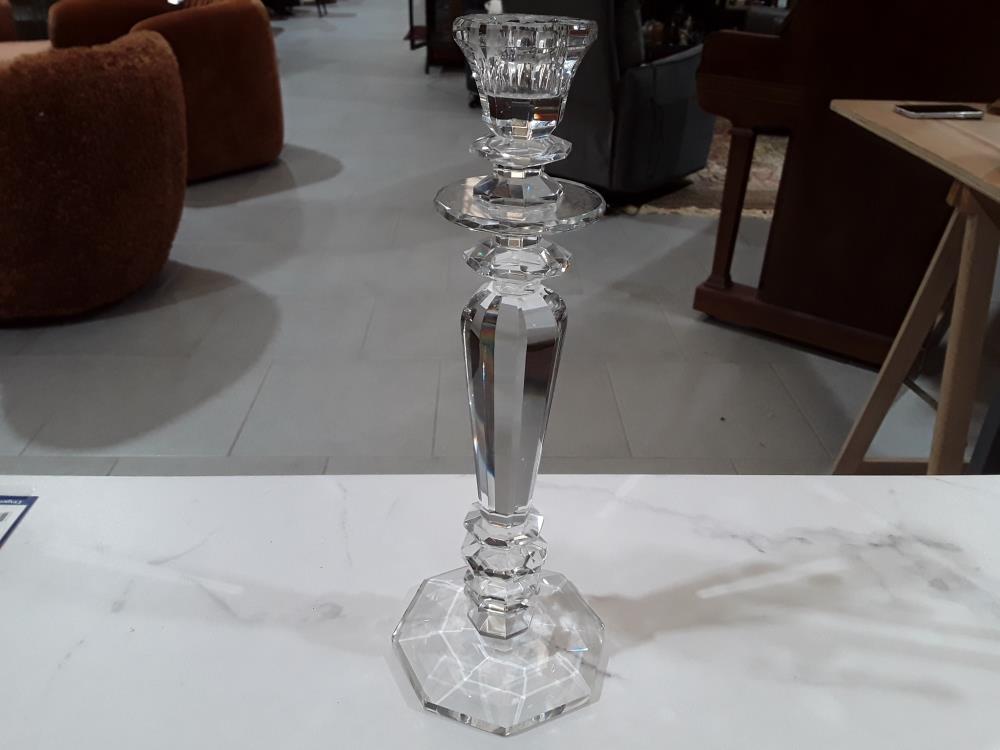 BOUGEOIR EN CRISTAL MM