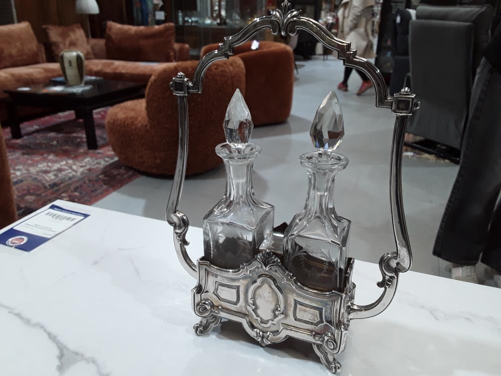 CENTRE DE TABLE EN ARGENT 800/1000