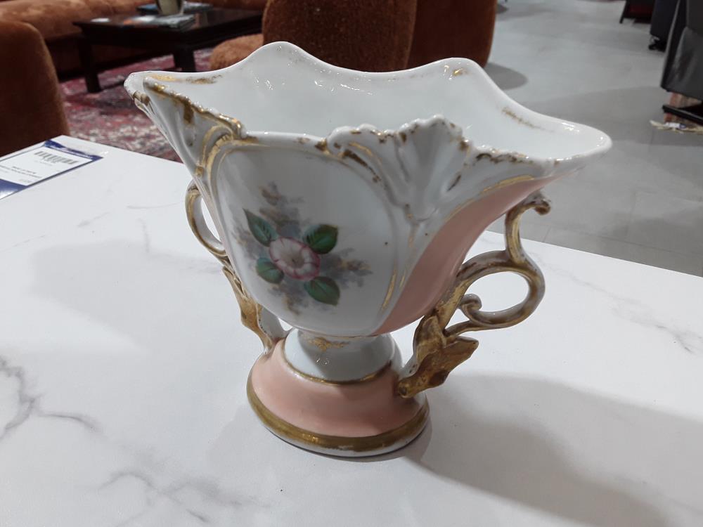 CORNET PORCELAINE FIN 19EME