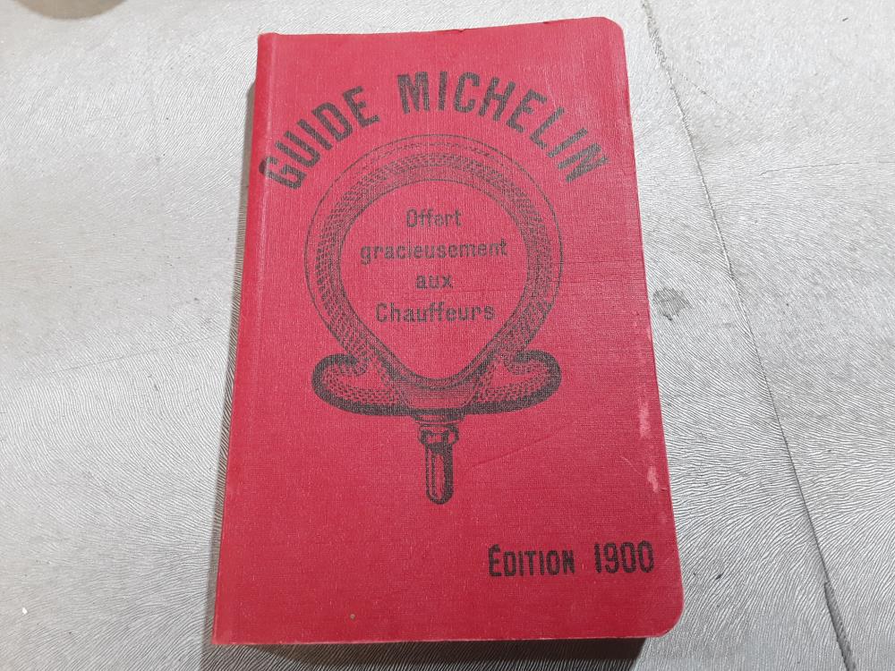 LIVRE GUIDE MICHELIN RÉÉDITION 
