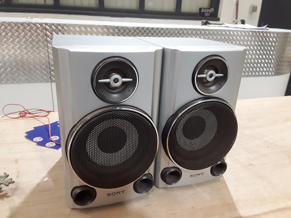 ENCEINTES SONY 
