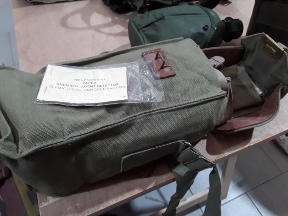 MASQUE ANTI-GAZ ARMÉE BELGE 