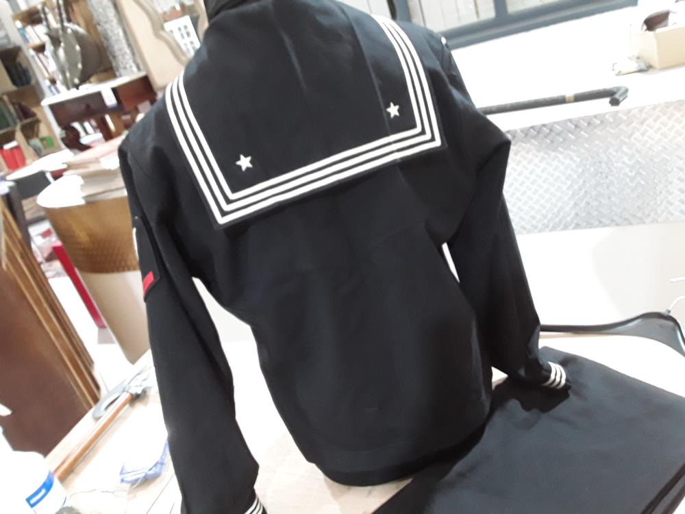 TENUE VESTE PANTALON MARINE AMÉRICAINE NAVIRE U.S.S KIRK