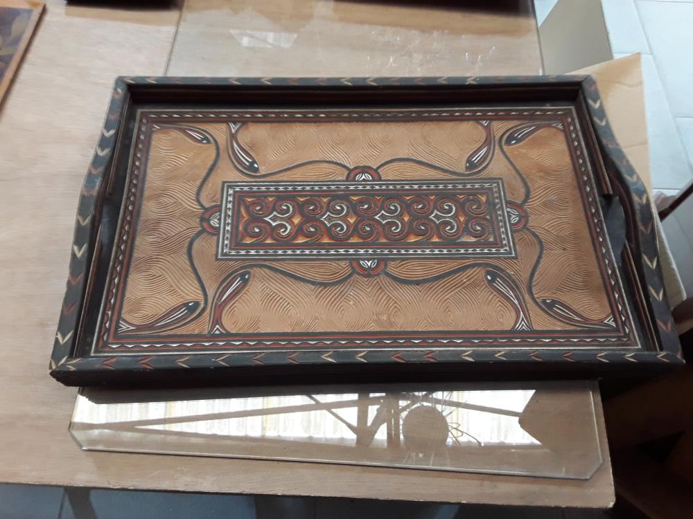 PLATEAU ART AFRICAIN 