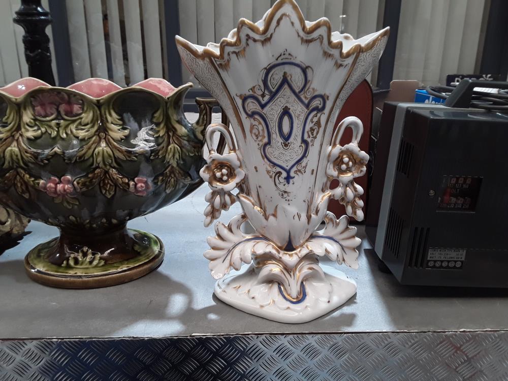 CORNET PORCELAINE  VIEUX PARIS 