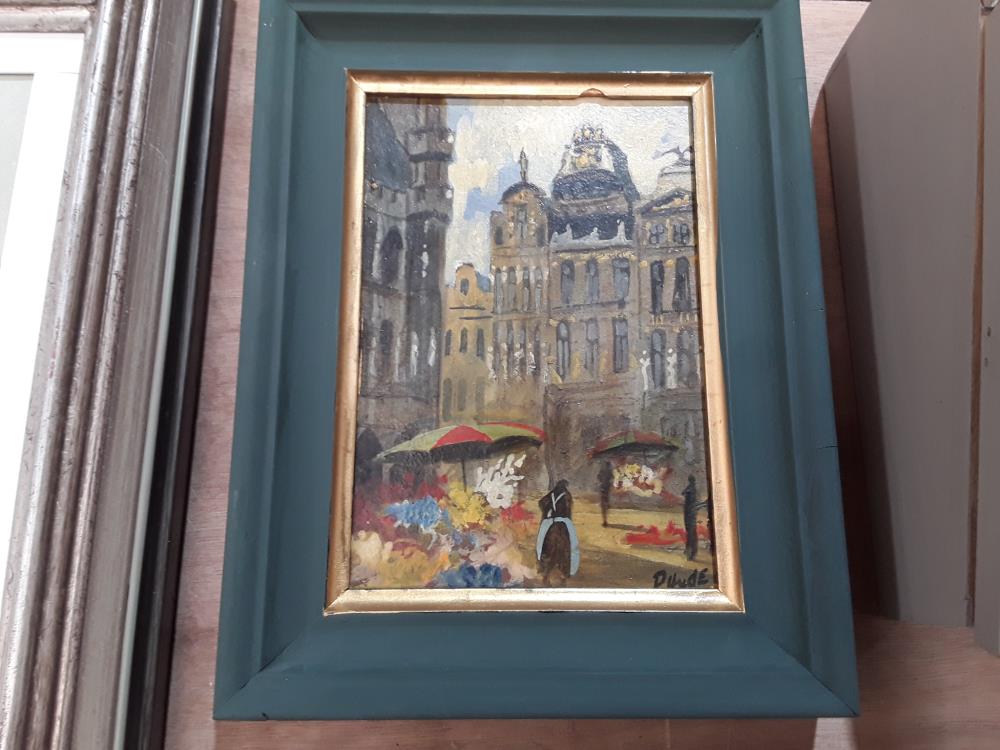 PEINTURE BRUXELLES GRAND PLACE 