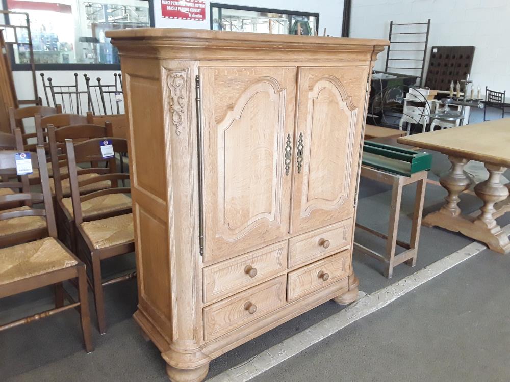 MEUBLE BAR EN CHENE CALIGENE 1M45/1M25/51CM