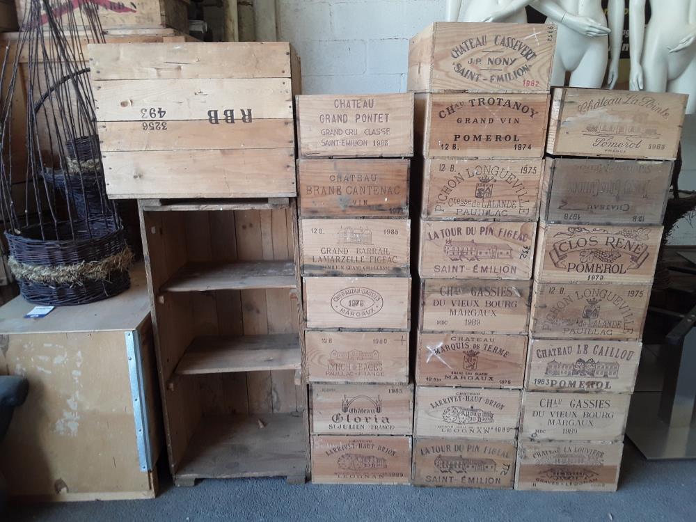 CAISSE À VIN ANCIENNE 