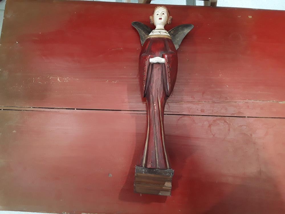 ANGE EN BOIS 