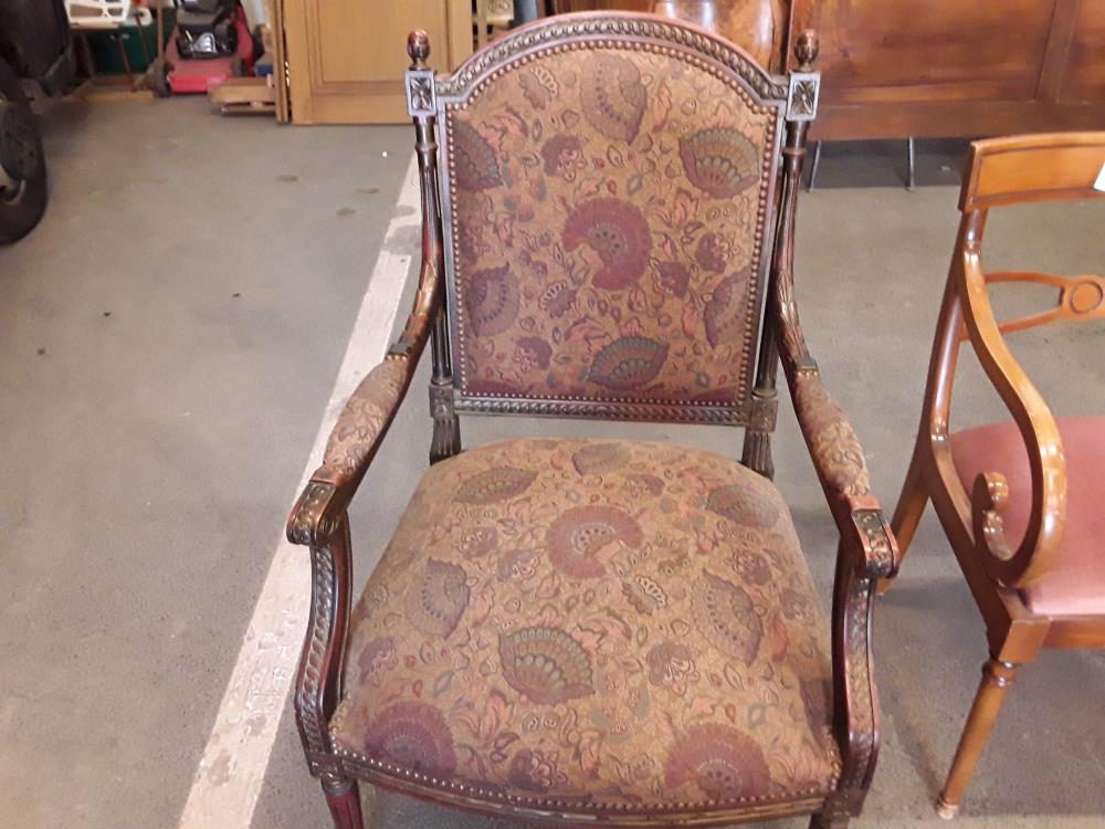 FAUTEUIL LOUIS XVI