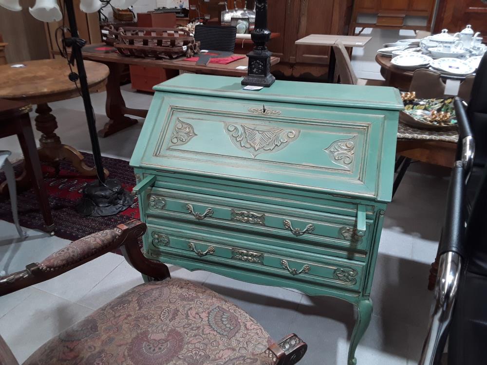 BUREAU VERT À ABATTANTS