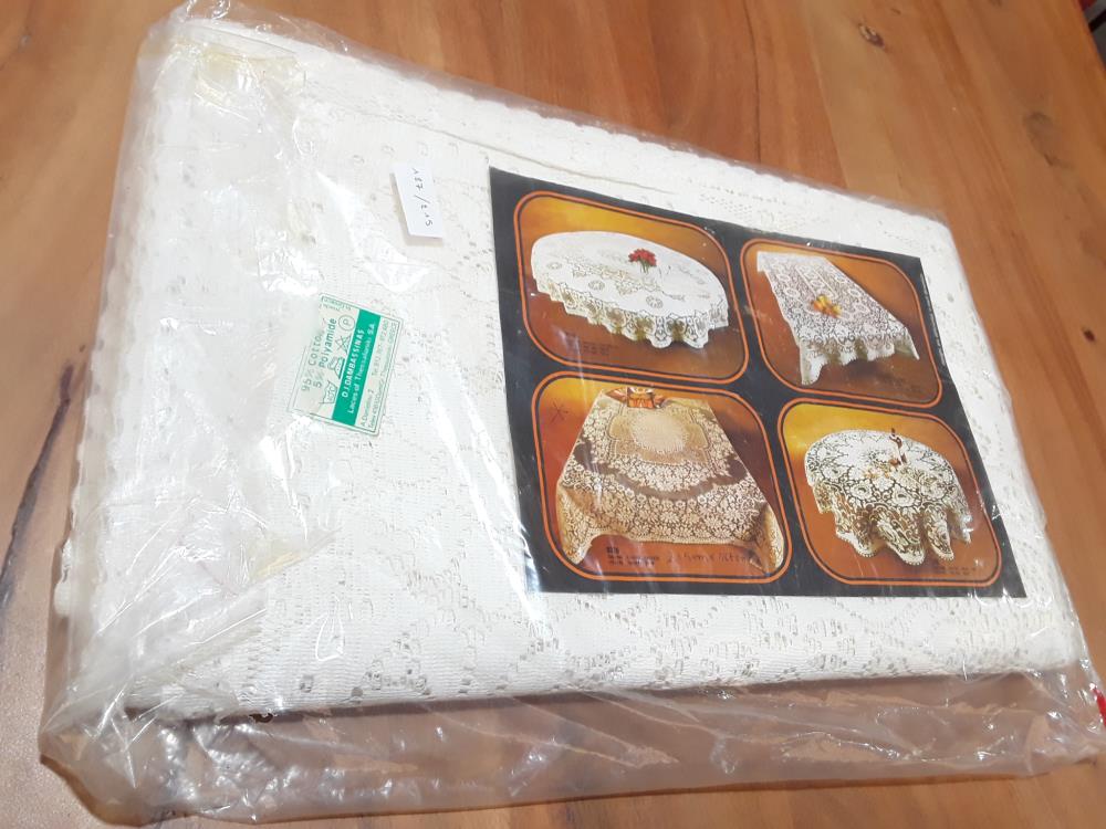 NAPPE 95% COTON ITALIE 1M87 PAR 2M15