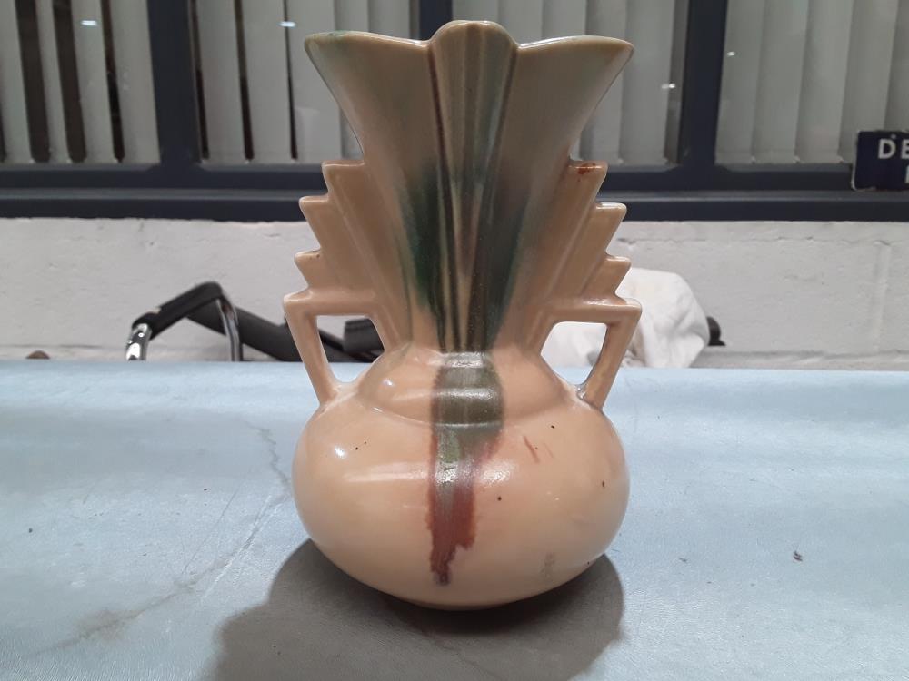 VASE ART FAIENCE ART DECO 