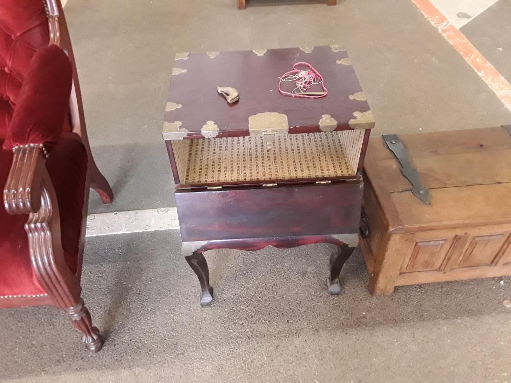 MEUBLE SECRÉTAIRE CHINOIS DE VOYAGE 