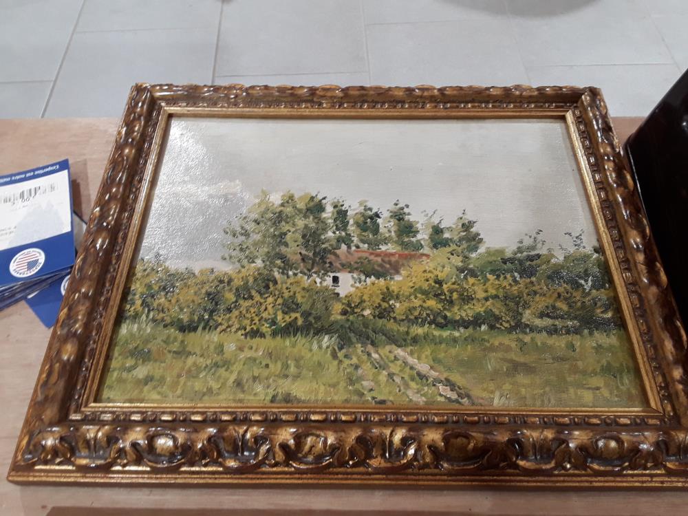 PEINTURE À L'HUILE IMPRESSIONNISTE 