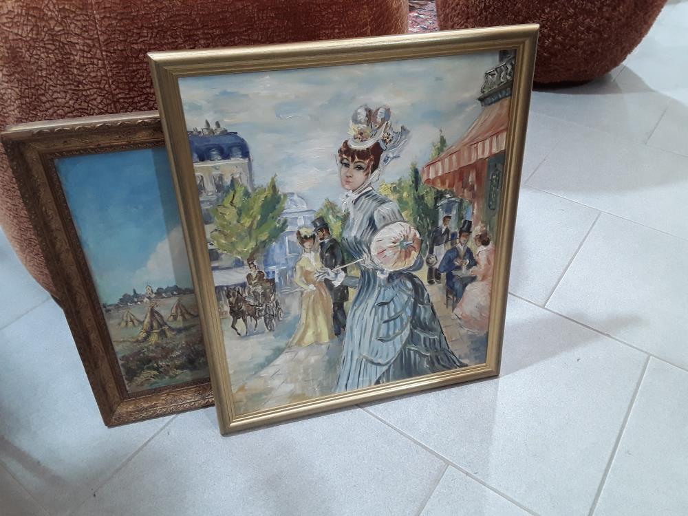 PEINTURE SUR TOILE ANNÉE FOLLE 