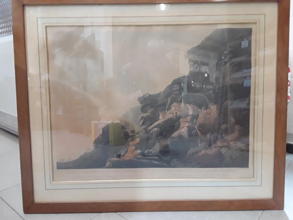 LITHOGRAPHIE L'ÎLE DE WIGHT