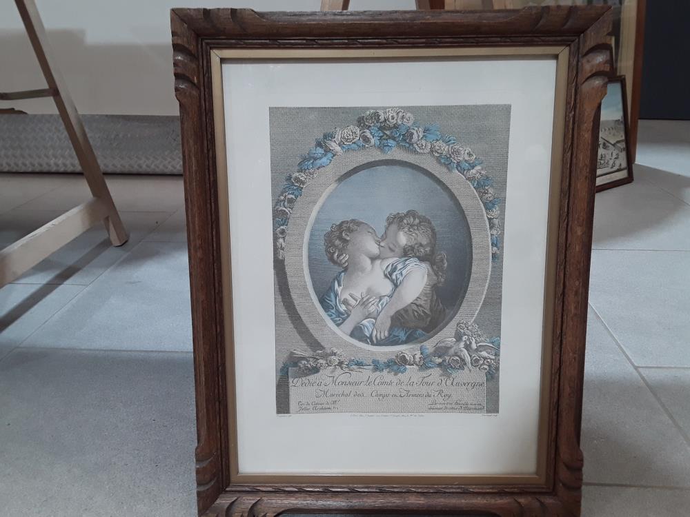 LITHOGRAPHIE LE COMTE DE LA TOUR D'AUVERGNE 