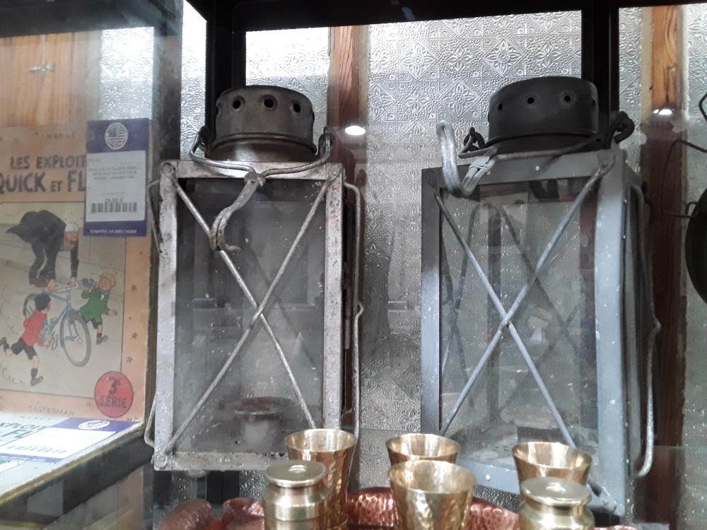 LANTERNE ALLEMANDE LUFT WW2 ÉCLAIRAGE PISTE AVION DE CAMPAGNE 