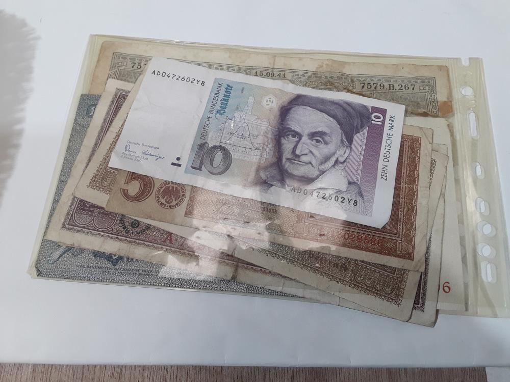 COLLECTION DE BILLETS 