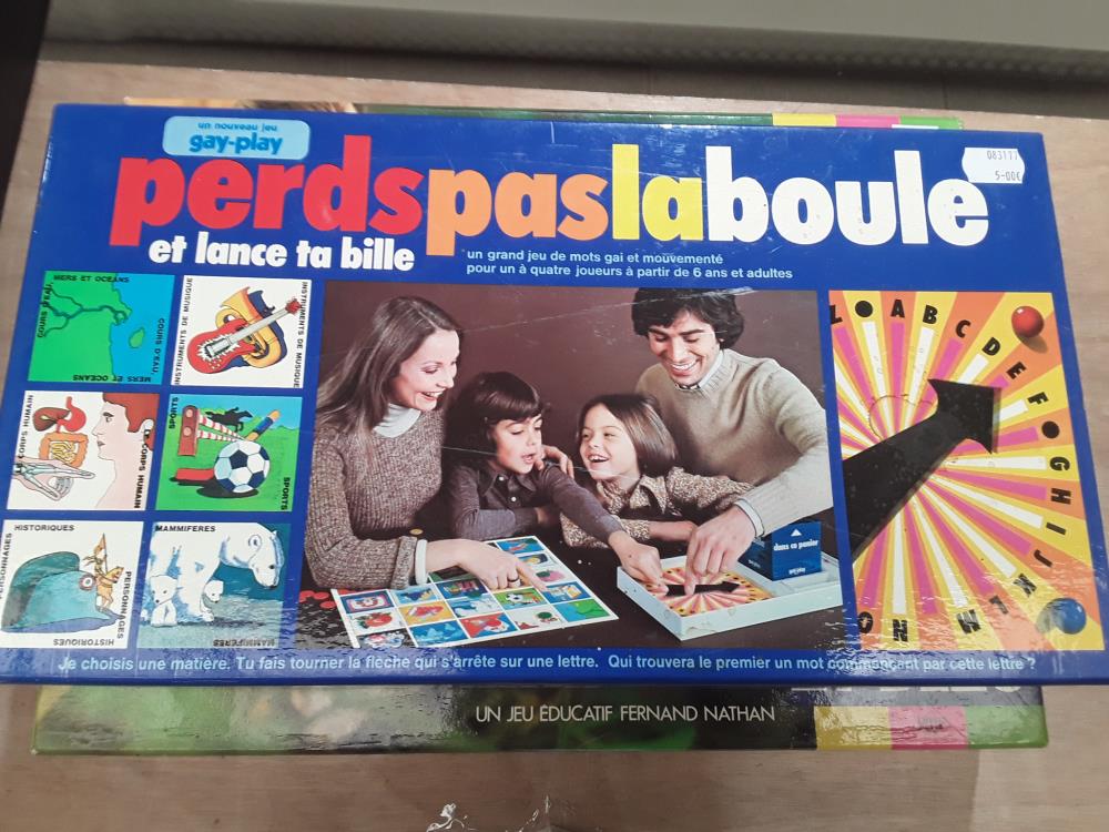 JEU PERD PAS LA BOULE 