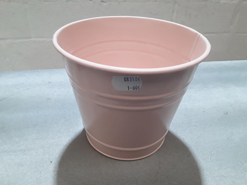 CACHE POT ROSE 