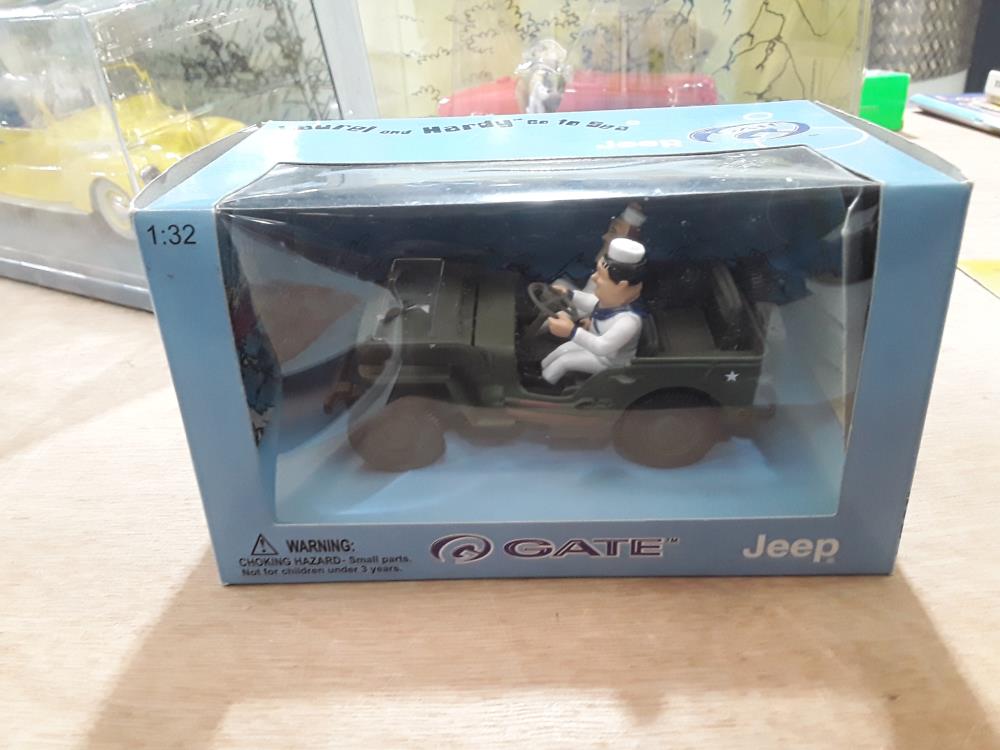 VOITURE LAUREL ET HARDY 