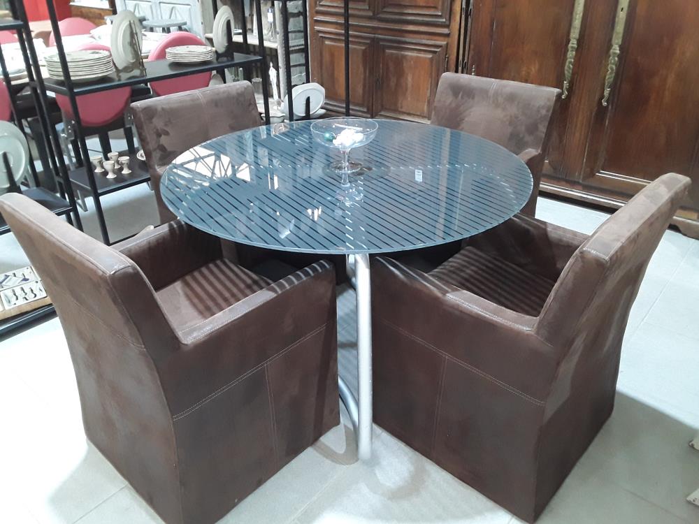 FAUTEUIL CLUB FAUVE À LA PIECE 